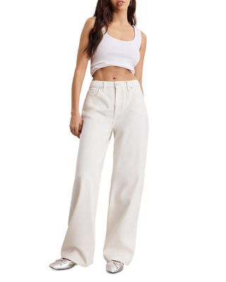 Good Standard Baggy Jeans in Cloud White