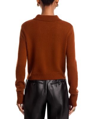 Shrunken Cashmere Cardigan Sweater