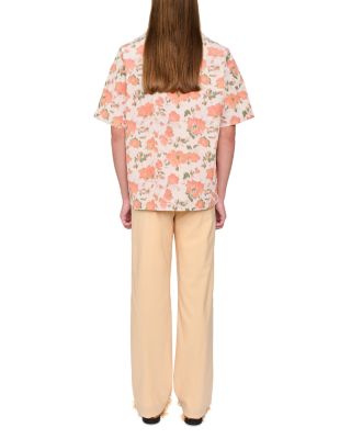 Pino Floral Button Down Camp Shirt