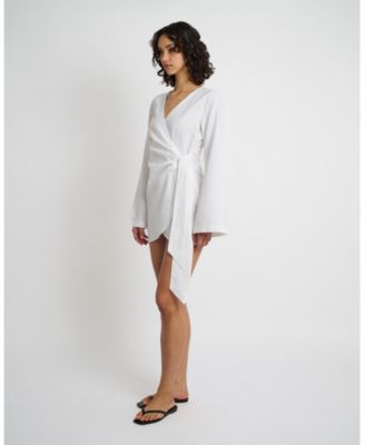 Air Linen Wrap Dress