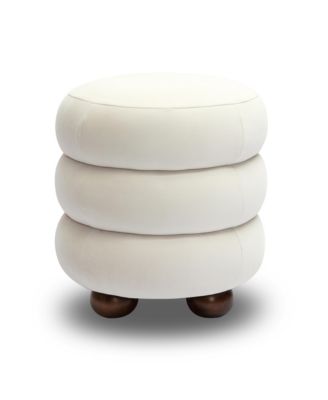 Stefanie Velvet Ottoman