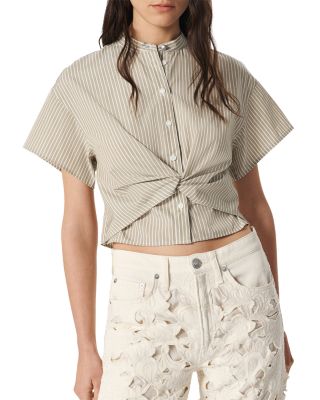 Gretchen Stripe Poplin Shirt