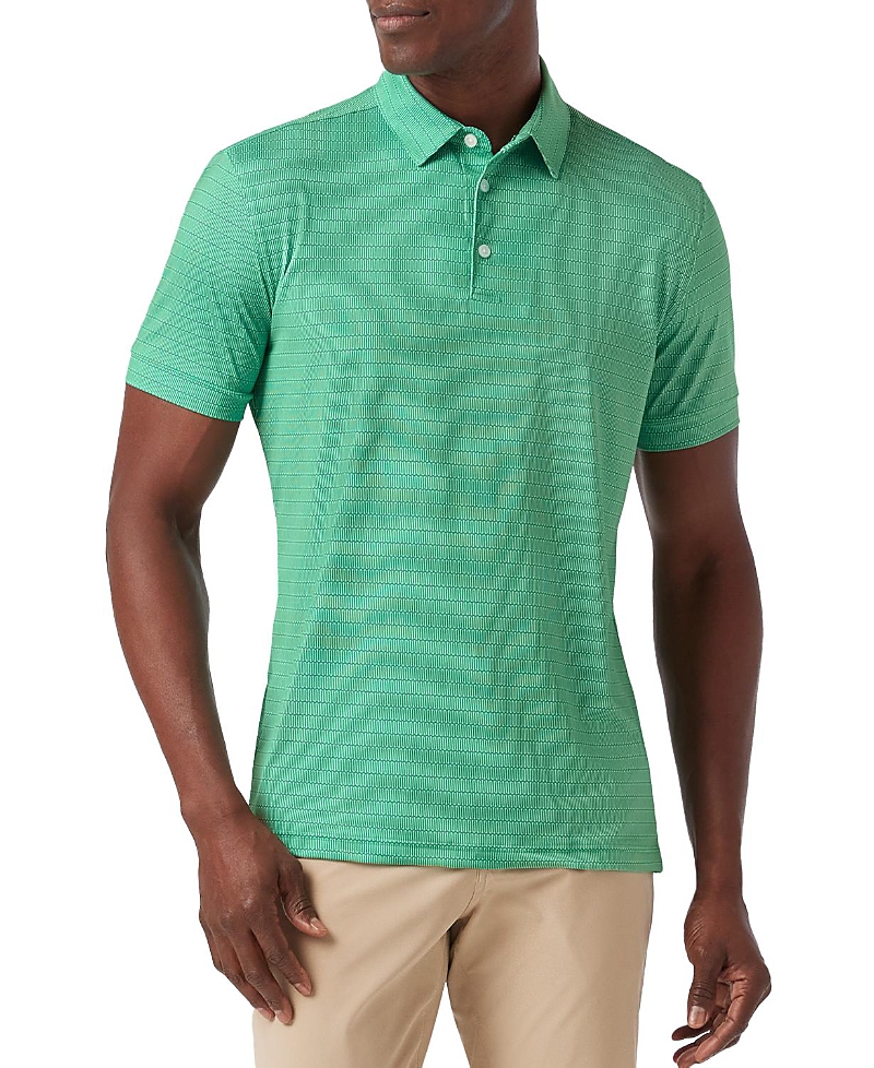 Mizzen + Main Mizzen+main Versa Short Sleeve Polo In Green