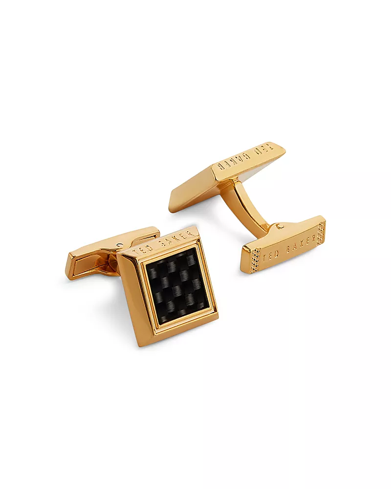 Ted Baker Carder Carbon Cufflinks