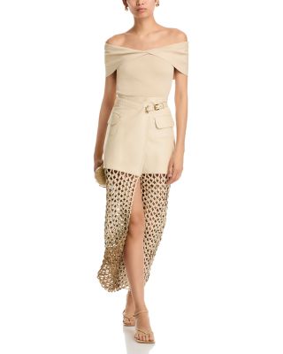 Kallan Leather Skirt