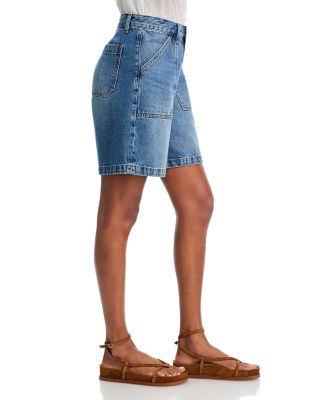 The Utility Denim Shorts