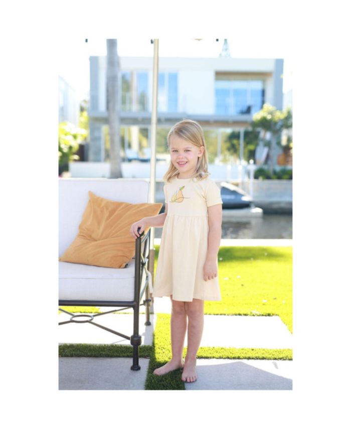 Girls' Pear Graphic Dress - Little kid, Big Kid