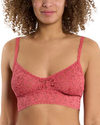 V-Neck Retro Lace Bralette