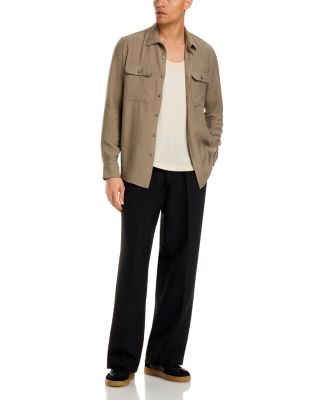 Crepe Classic Fit Shirt  