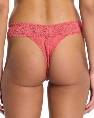 Signature Lace Original Rise Thong