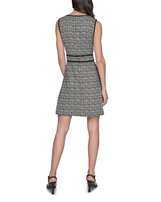 Textured Jacquard Dress