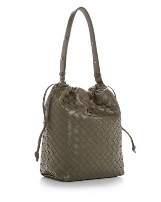 Avenue Intrecciato Leather Shoulder Bag