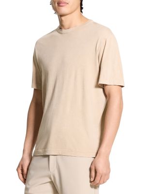 Crew Neck Tee in Fade Jersey