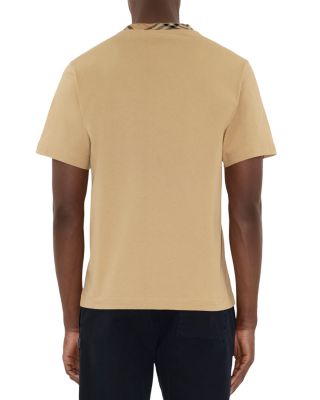 Ryan Relaxed Fit Check Crewneck Tee