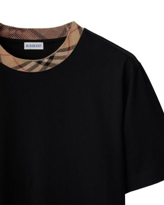 Ryan Relaxed Fit Check Crewneck Tee