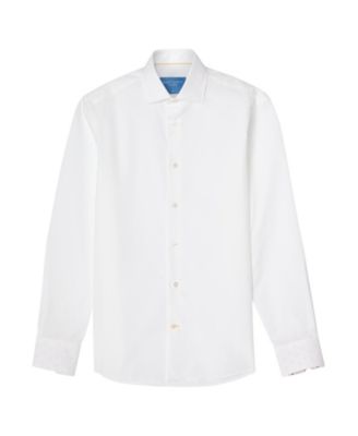 Reynolds Novelty Cuff Poplin Contemporary Fit Shirt
