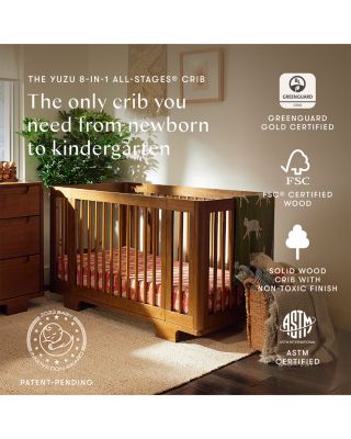 Yuzu 8 in 1 Convertible Crib with All Stages Conversion Kits