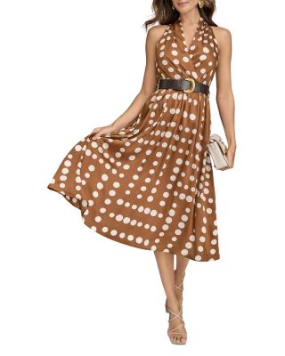 Halter Fit and Flare Dress