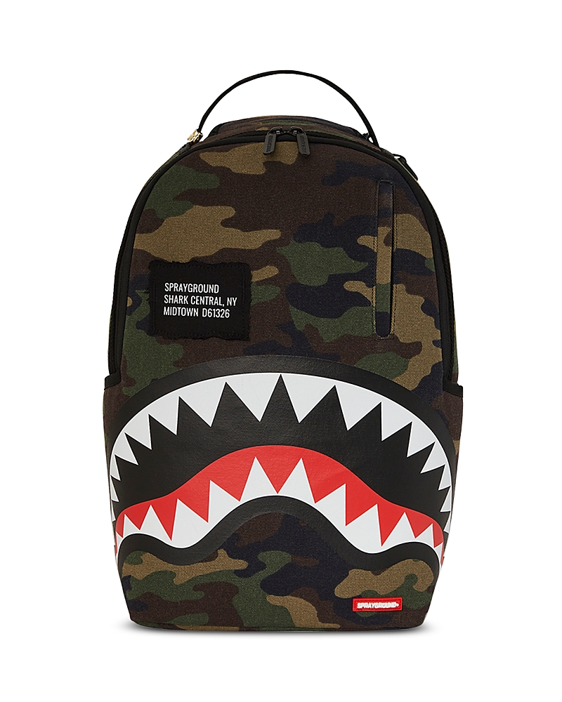Shop Sprayground Shark Central Camo Dlxs Backpack