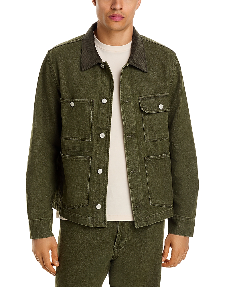 Officine Generale Woven Denim Jacket