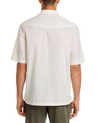 Short Sleeve Palm Tree Camp Shirt