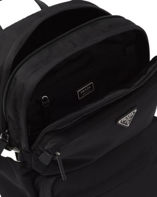 Re-Nylon and Saffiano Leather Backpack
