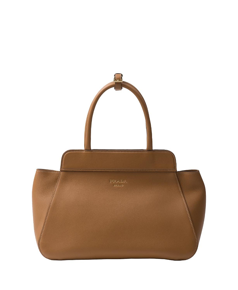 Prada Medium Leather Tote Bag