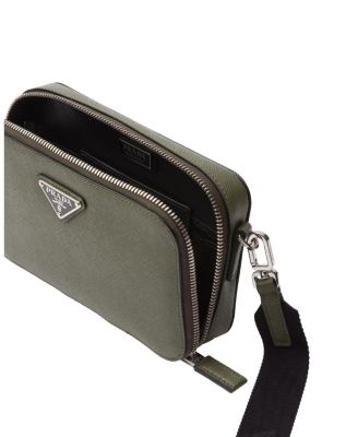 Brique Saffiano Leather Bag