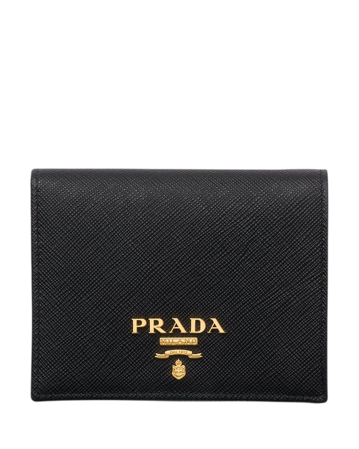 Prada Small Saffiano Leather Wallet