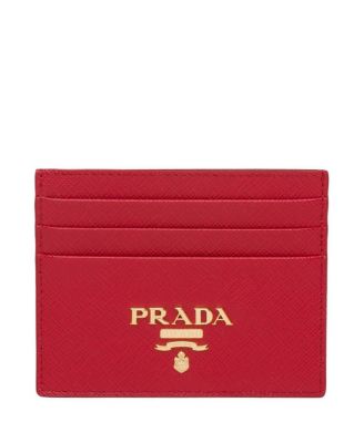 Saffiano Leather Card Holder