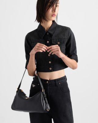 Aim&eacute;e Medium Leather Shoulder Bag