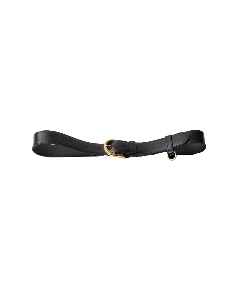 Prada Buckle Calf Leather Belt
