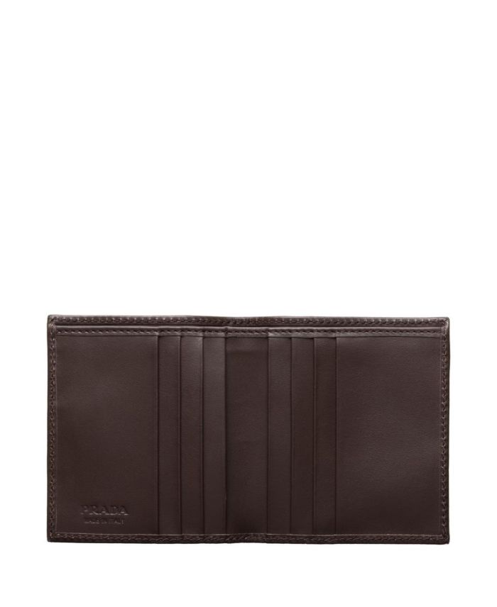 Re-Nylon and Leather Wallet
