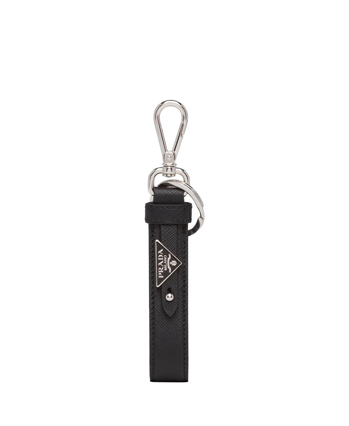 Prada Saffiano Leather Keychain