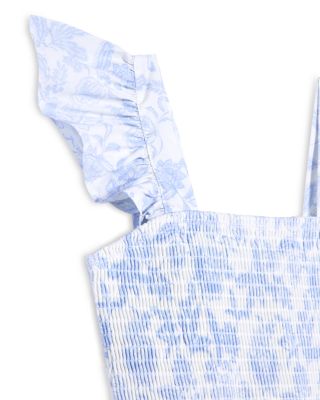 Girls' Poplin Print Dress - Little Kid, Big Kid