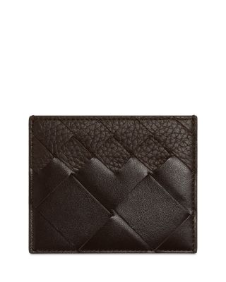 Bottega Veneta - Intrecciato Vichy Nappa Leather Card Case