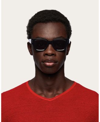 Rivet Square Sunglasses, 52mm