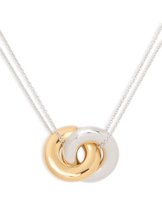Interlock Pendant Necklace