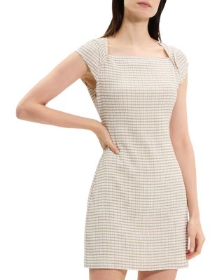 Theory - Cap Sleeve Mini Dress