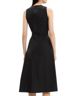 Ruched Sleeveless Dress