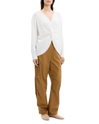 Relaxed Twist Front Top