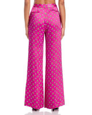 Pilar Silk Wide Leg Pants