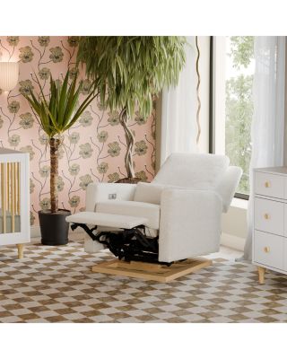 Sigi Electronic Recliner and Glider in Eco Performance Fabric with USB Port