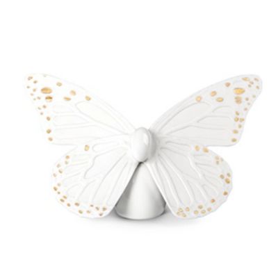 Porcelain Butterfly Sculpture