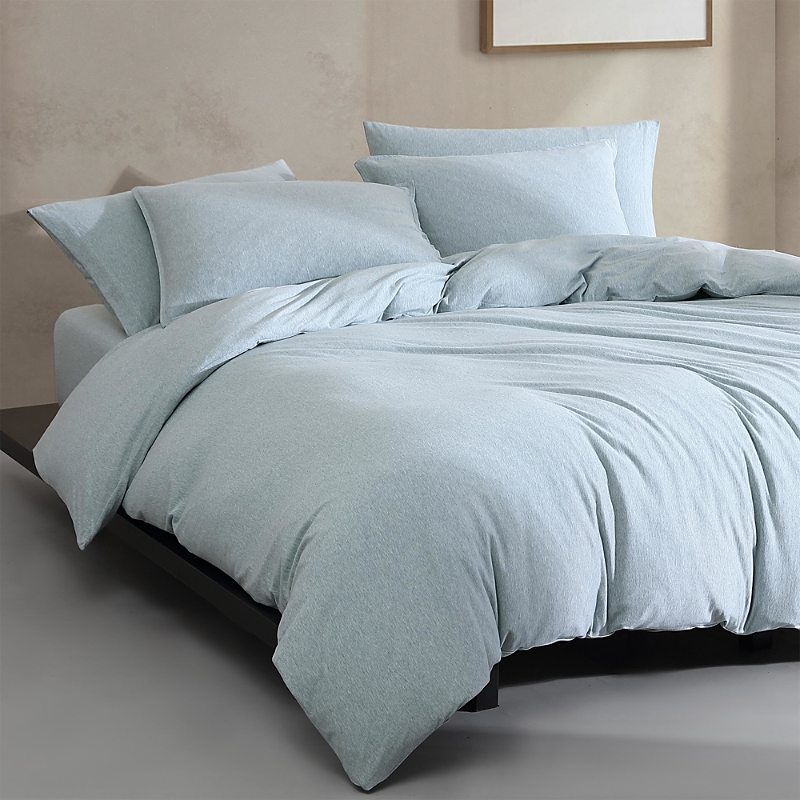 Shop Calvin Klein Modern Melange Jersey Duvet Cover Set, Twin