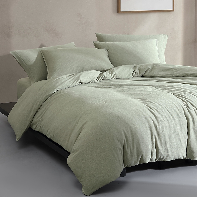 Shop Calvin Klein Modern Melange Jersey Duvet Cover Set, Twin