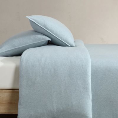 Modern M&amp;eacute;lange Jersey Bedding Collection