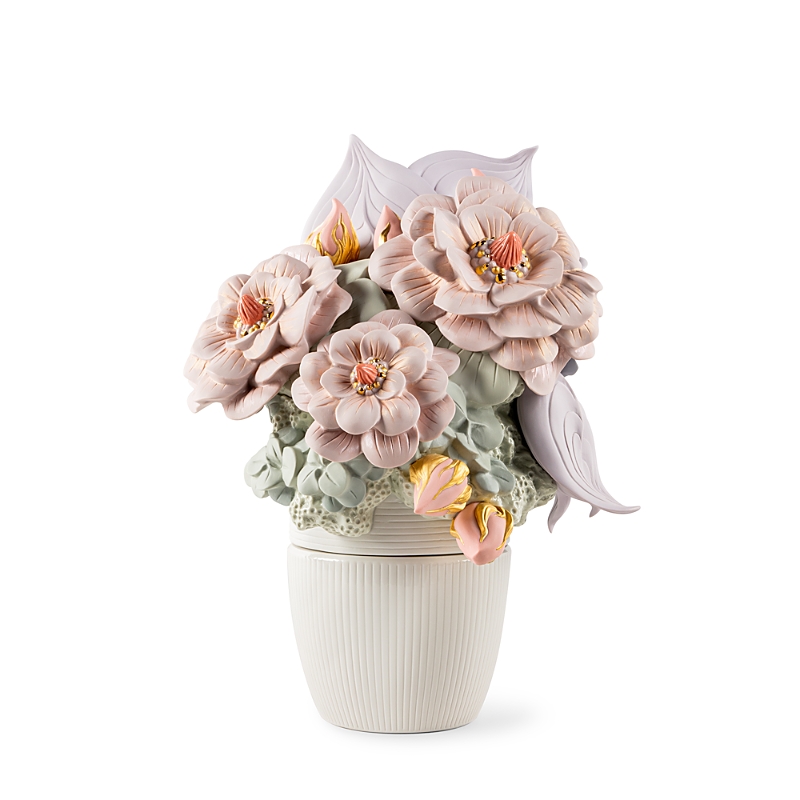 Lladrò Vase With Flowers