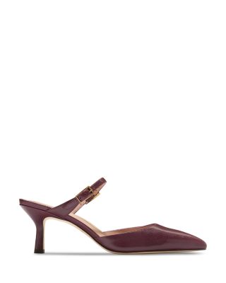 Cole Haan*ポインテッドトゥ*快適*バックルミュール*Annalise Women's Annalise Buckle Mules in Beige Or Khaki | Cole Haan