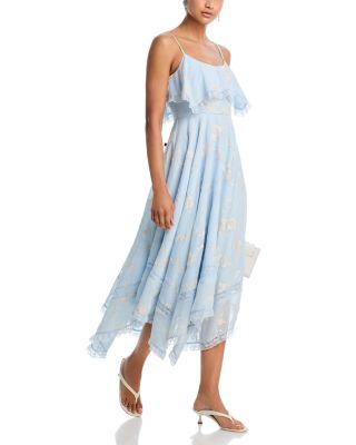 Ema Floral Chiffon Maxi Dress - Exclusive